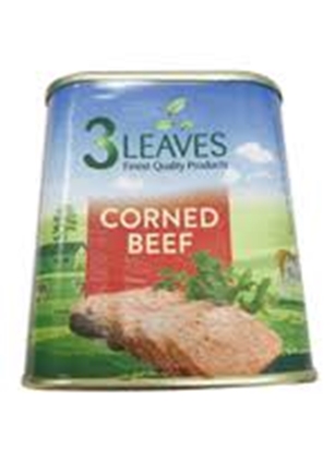 Picture of 3 LEAVES CORNED BEEF 198GR